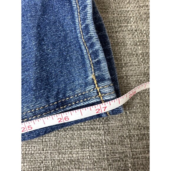 Old Navy Rockstar Extra High-Rise Super Skinny Distressed Jeans Sz 2 Blue Denim - Picture 8 of 9